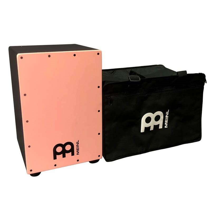 MEINL MCAJ100BK-FP+ [Headliner Series Snare Cajon with Bag/Flamingo Pink]