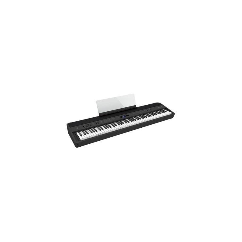 Roland 【お取り寄せ商品】FP-90X-BK +専用スタンド+3本ペダル+高低自在イスセット【ヘッドホン・お手入れクロス付】【代引不可】【沖縄・離...の画像