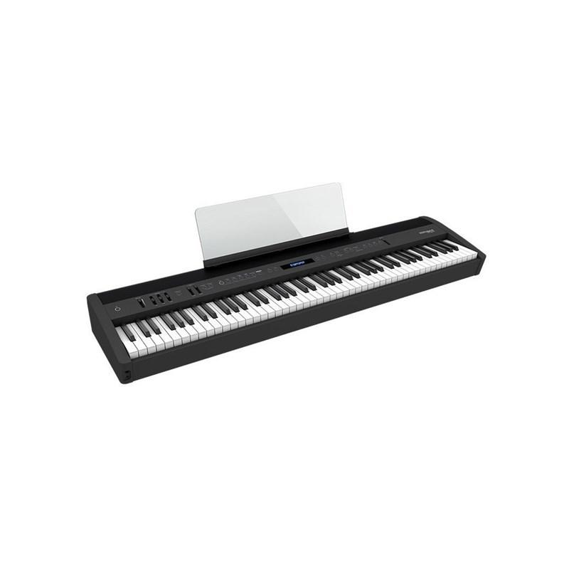 Roland FP-60X-BK + 専用スタンド + 高低自在イスセット (ヘッドホン・お手入れクロス付) 電子ピアノ (代引不可) (沖縄・離島送料別途見積)の画像