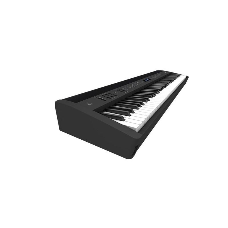 Roland FP-60X-BK + 専用スタンド + 高低自在イスセット (ヘッドホン・お手入れクロス付) 電子ピアノ (代引不可) (沖縄・離島送料別途見積)の画像