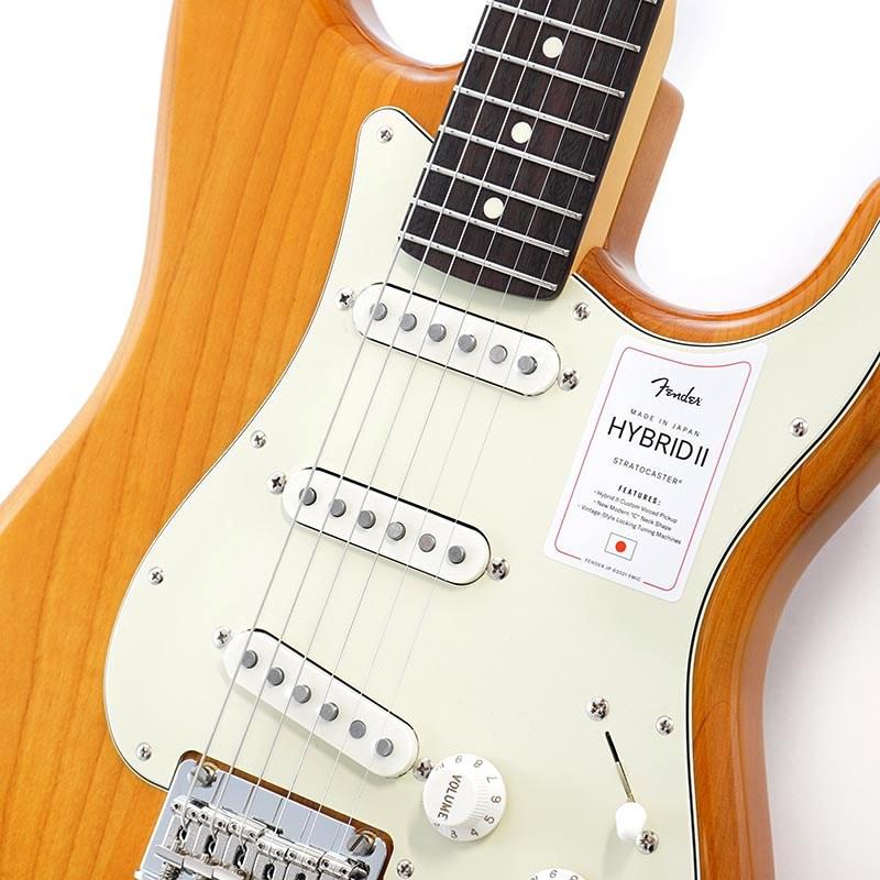 Fender Made in Japan Hybrid II Stratocaster (Vintage Natural/Rosewood)の画像