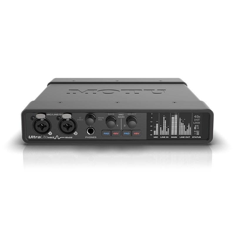 MOTU UltraLite mk5 (USBオーディオインターフェイス)(USB-C)(モツ)(最大18ch入力・22ch出力)(DTM)の画像