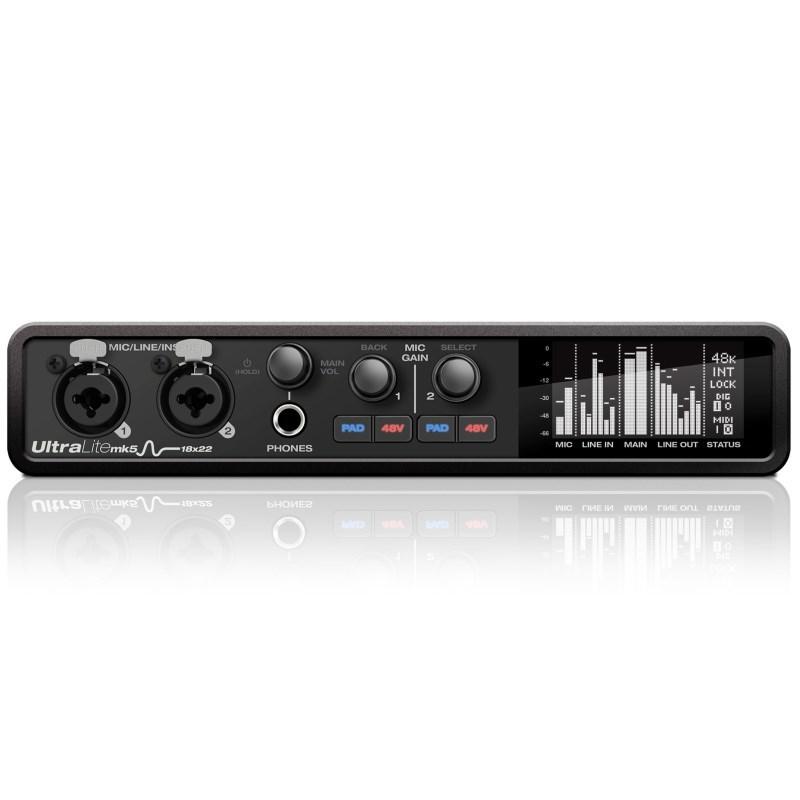 MOTU UltraLite mk5 (USBオーディオインターフェイス)(USB-C)(モツ)(最大18ch入力・22ch出力)(DTM)の画像