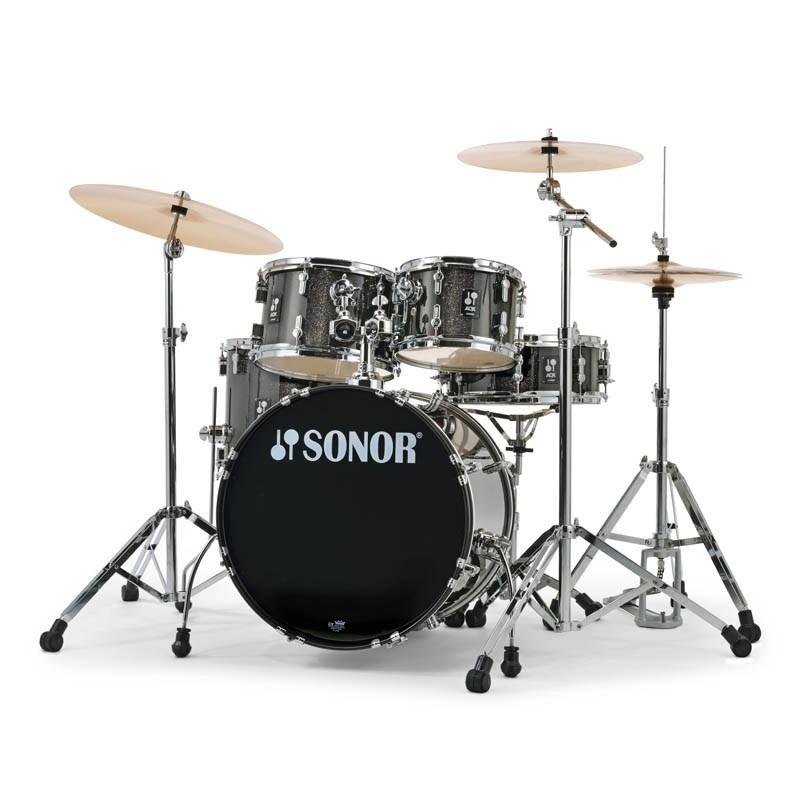 SONOR SN-AQXST #BMS [AQX STUDIO Set / Black Midnight Sparkle] 【シンバル\u0026ハードウェア付属 / ドラムスローン別売】