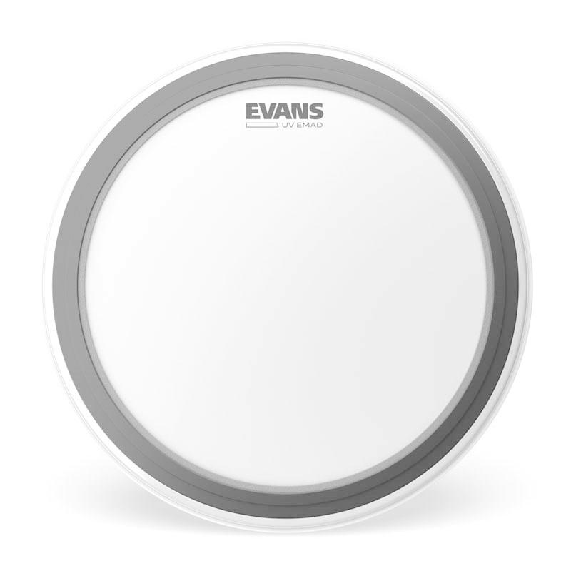 EVANS B18EMADUV [Tom Hoop UV EMAD Coated 18 / Bass Drum/Floor Tom]【1ply 10mil + EMAD】【お取り寄せ品】