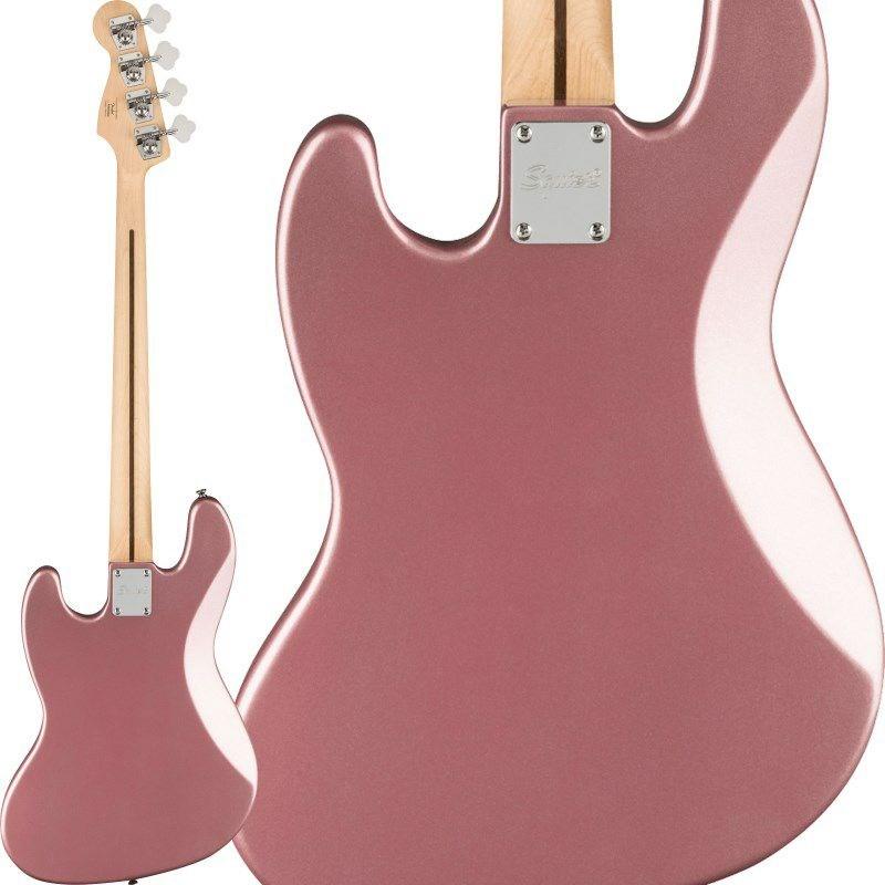 Squier by Fender Affinity Series Jazz Bass (Burgundy Mist/Laurel)｜shibuya-ikebe｜02