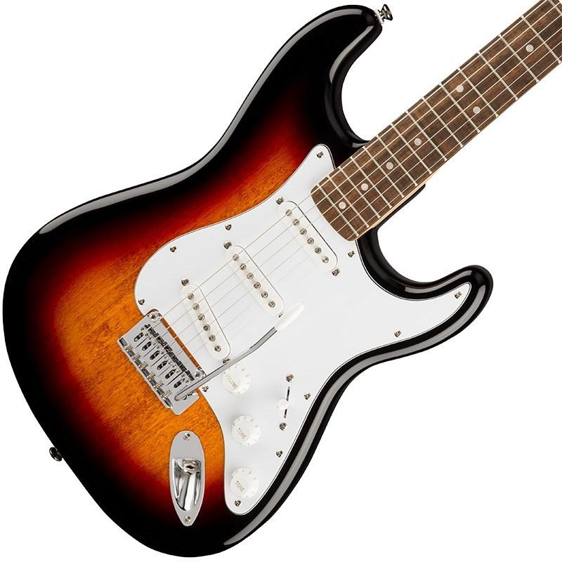 Squier by Fender Affinity Series Stratocaster (3-Color Sunburst/Laurel)_2