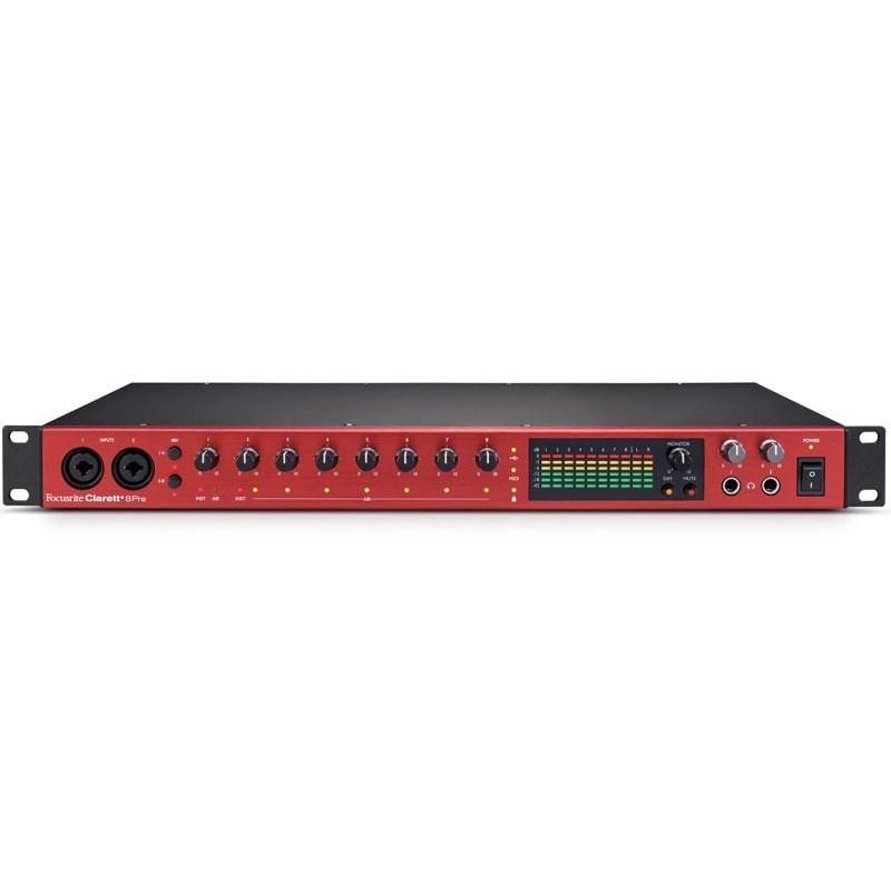 Focusrite Clarett+ 8Pre USB(18in/20out・USBオーディオインターフェイス)(フォーカスライト)の画像