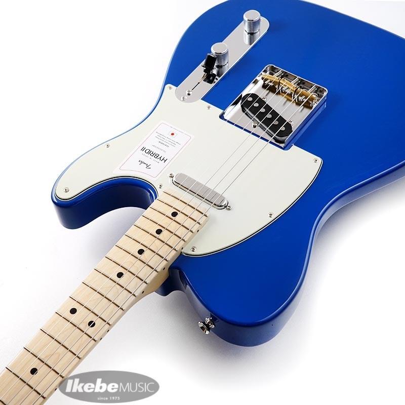 Fender Made in Japan Hybrid II Telecaster (Forest Blue/Maple)の画像
