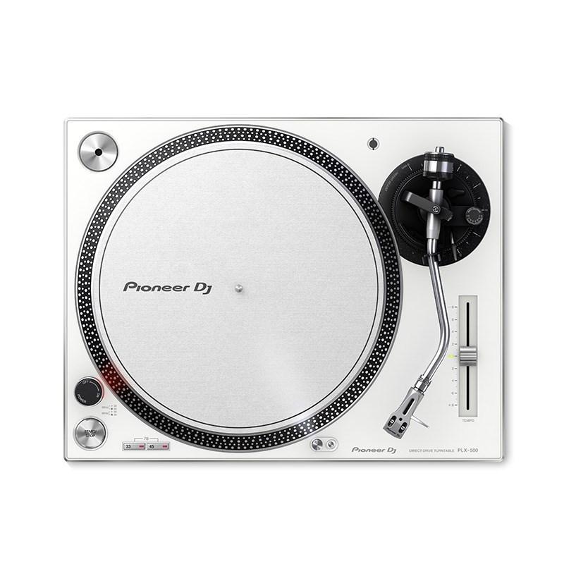 Pioneer DJ PLX-500-W ターンテーブル 【今ならレコードクリニカ 