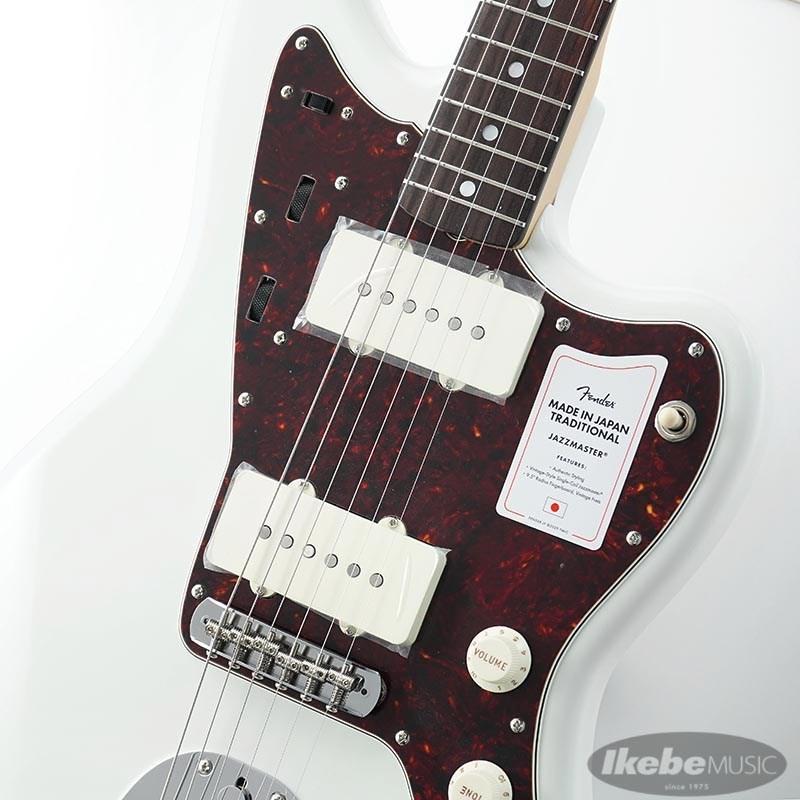 Fender Made in Japan Traditional 60s Jazzmaster (Olympic White)の画像