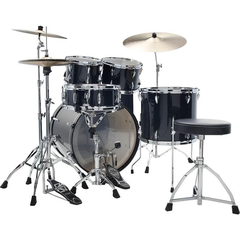 TAMA IP52H6-HBK [Imperialstar 22 バスドラムキット / シンバル無し / ヘアライン・ブラック]_1