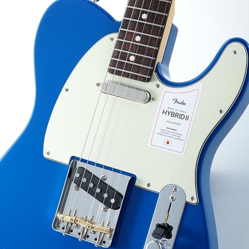 Fender Made in Japan Hybrid II Telecaster (Forest Blue/Rosewood)の画像