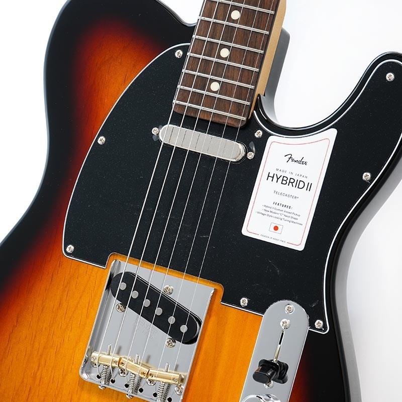Fender Made in Japan Hybrid II Telecaster (3-Color Sunburst/Rosewood)の画像