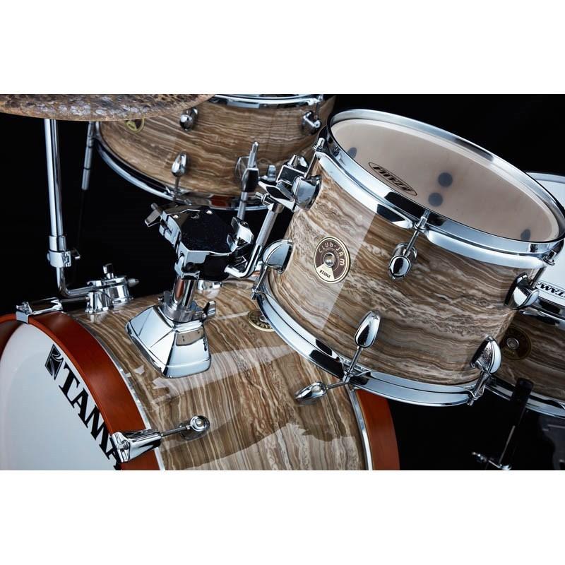 TAMA / CLUB-JAM KITクリーム・マーブルドラムセット Tama Drums Club-Jam 4pc 10, 14f, 18, and Snare Cream Marble Wrap