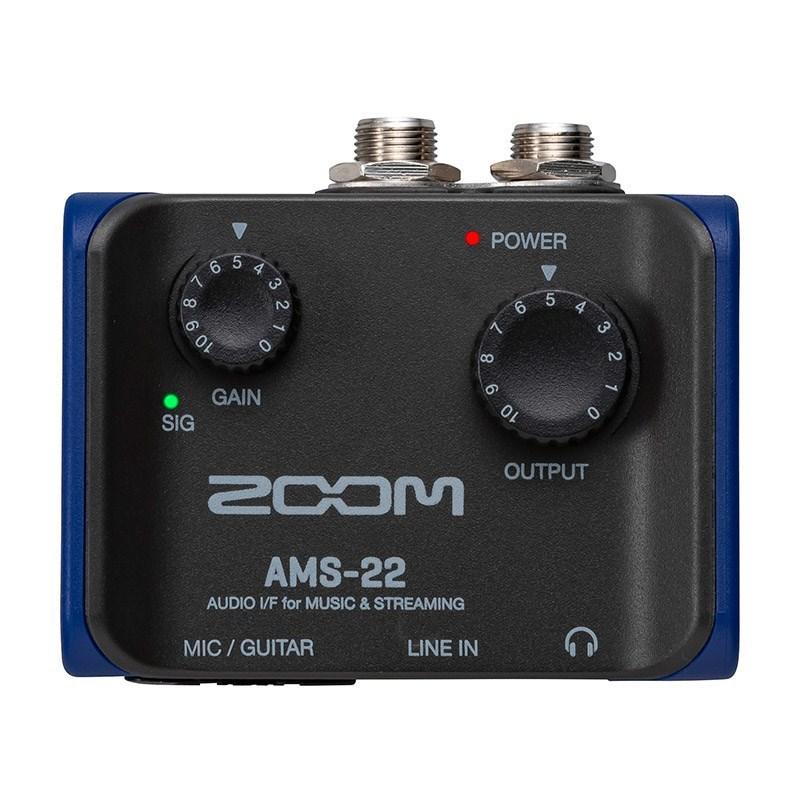 ZOOM AMS-22(AUDIO I/F for MUSIC \u0026 STREAMING)の画像