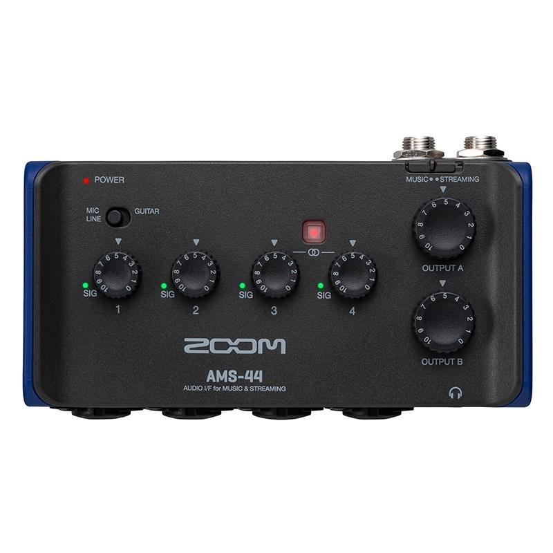 ZOOM AMS-44(AUDIO I/F for MUSIC \u0026 STREAMING)の画像