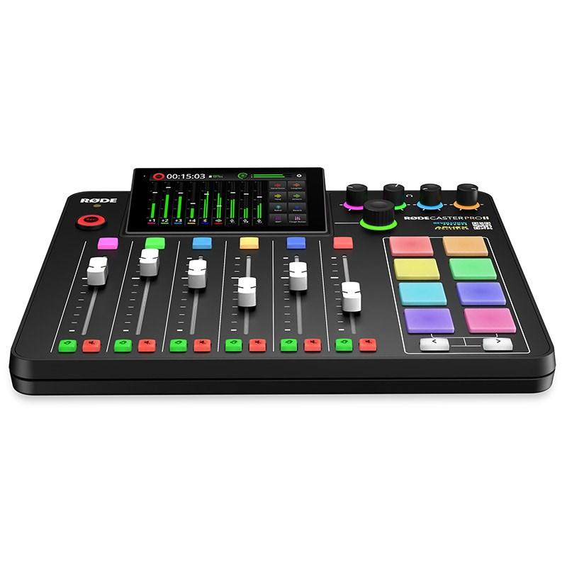 RODECaster Pro II 配信ミキサー 美品 元箱付 RODE CASTER PRO II(ロード)(ミキサー)(ライブ配信)(音楽制作) : 渋谷