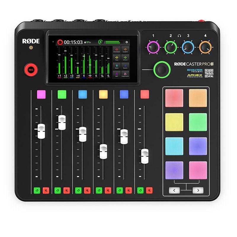 RODECaster Pro II 配信ミキサー 美品 元箱付 RODE CASTER PRO II(ロード)(ミキサー)(ライブ配信)(音楽制作) : 渋谷