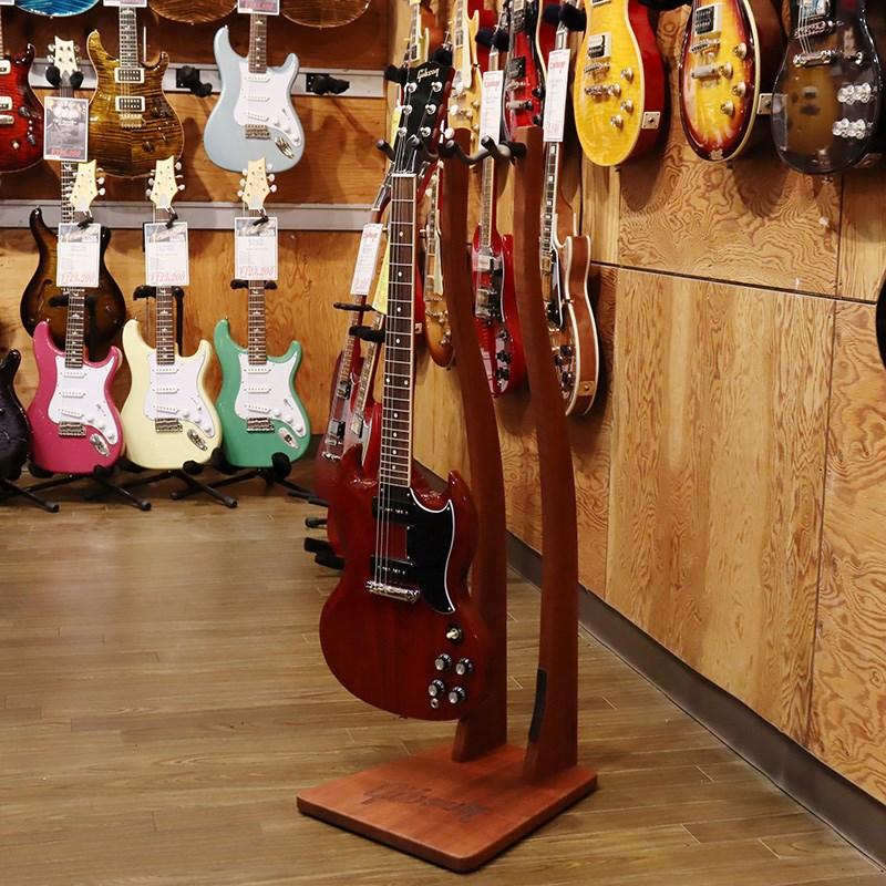 Gibson Handcrafted Wooden Doubleneck Guitar Stand Mahogany [ASTD-DBL-MG ...
