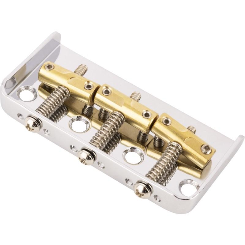 Fender USA 3-SADDLE CUSTOM CUT-OFF VINTAGE-STYLE TELE(R) BRIDGE WITH COMPENSATED BRASS SADDLES(#0990809000)の画像