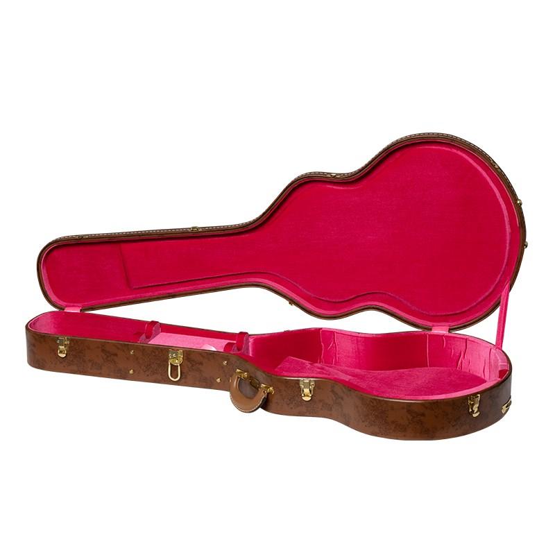 Gibson es335 ハードケース付き Gibson Lifton Historic Brown/Pink Hardshell Case， ES-335
