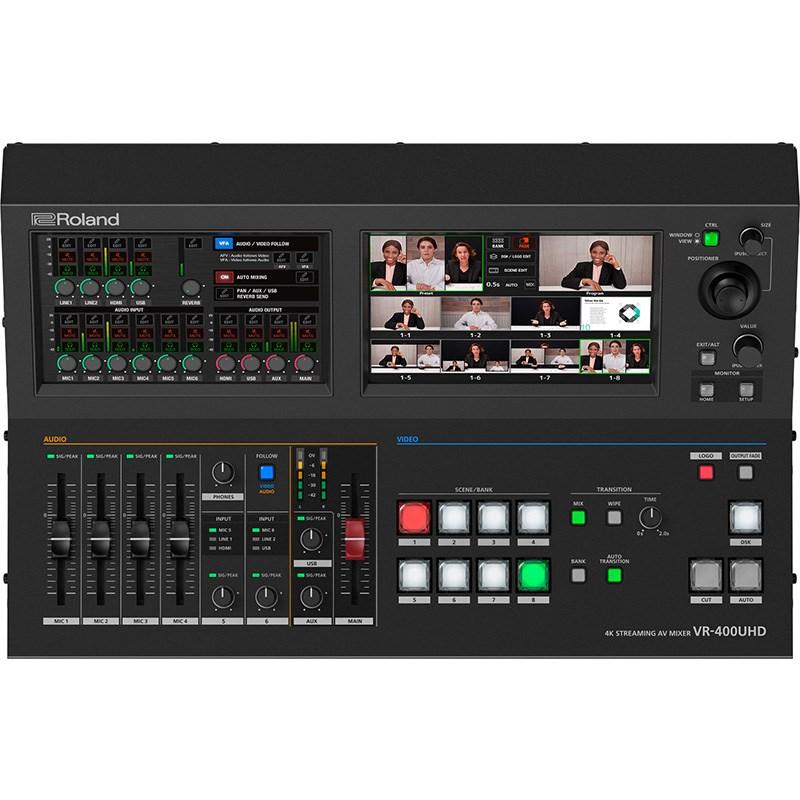 ローランド（Roland） Roland VR-400UHD(4K STREAMING AV MIXER)【お