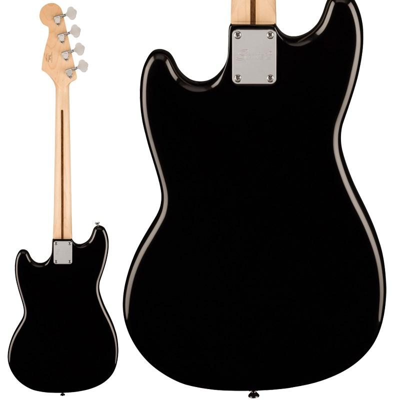 【美品】Squier Sonic Bronco エレキベース　ミドルスケール　黒 Squier Squier by Fender Sonic Bronco Bass (Black/Laurel) : 渋谷