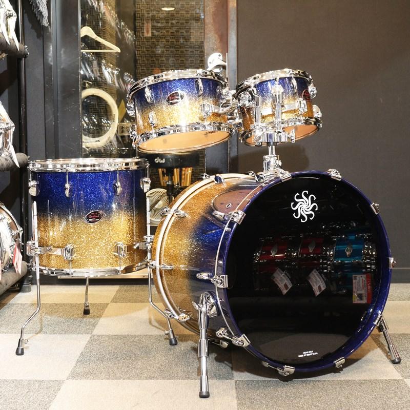 SAKAE OSAKA HERITAGE Evolved 4pc Drum Set / Lazurite Gold SAKAE OSAKA HERITAGE Evolved 4pc Drum Set / Lazurite Gold