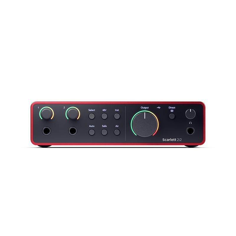 Focusrite Scarlett 2i2 Studio gen4 (Cubase LE付属)(コンデンサー