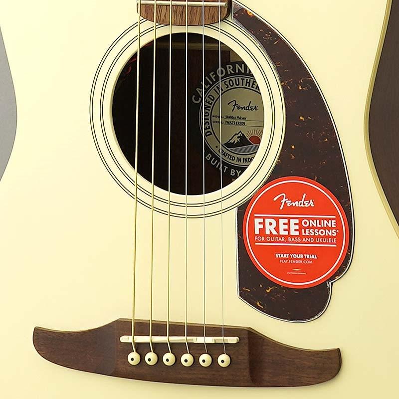 Fender Acoustics Malibu Player (Olympic White)｜shibuya-ikebe｜09