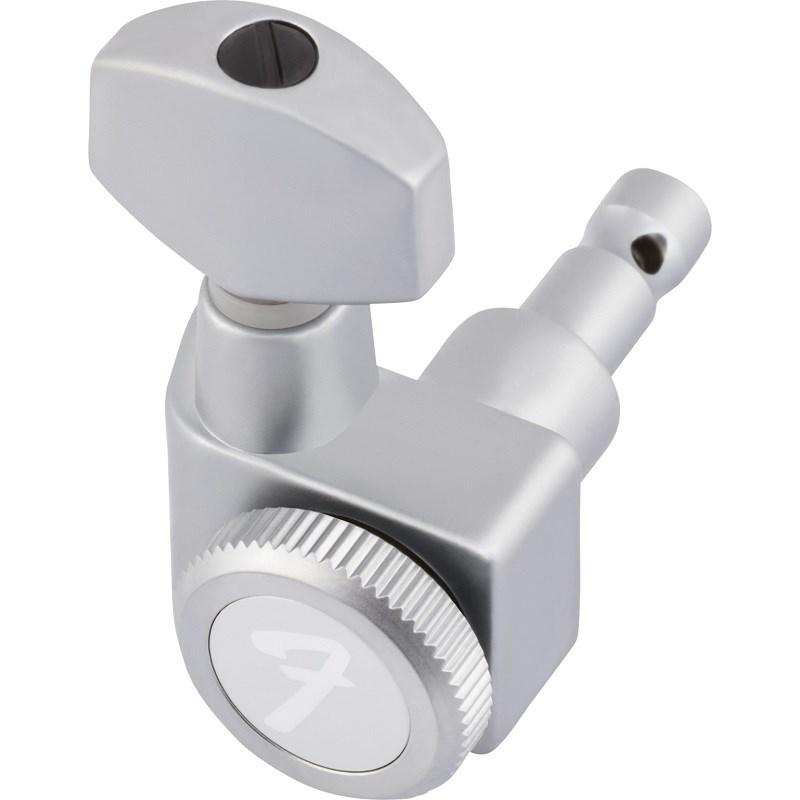 Fender USA 【春得セール】 Locking Stratocaster/Telecaster Tuning Machine Sets Brushed Chrome (6) [0990818000]の画像