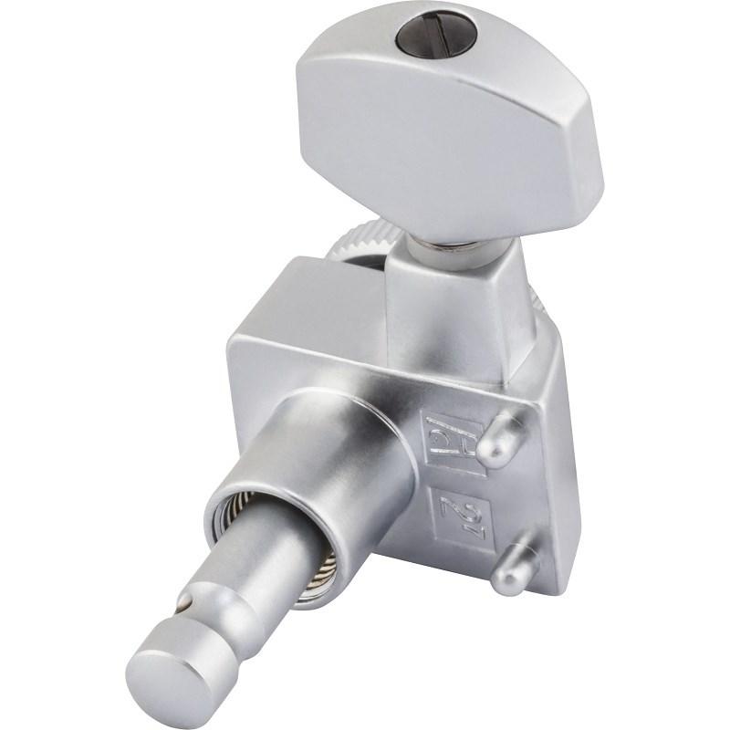 Fender USA 【春得セール】 Locking Stratocaster/Telecaster Tuning Machine Sets Brushed Chrome (6) [0990818000]の画像