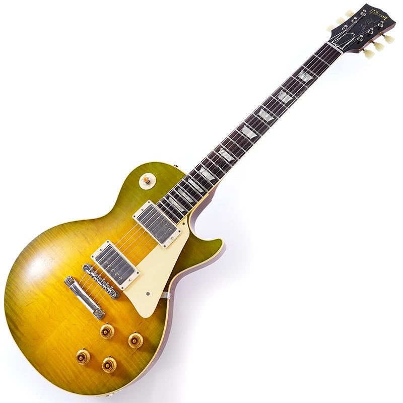 Gibson Murphy Lab 1959 Les Paul Standard Reissue Green Lemon Fade Light Aged SN.932852｜shibuya-ikebe｜02