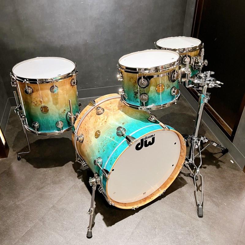 dw Jazz Series 4pc Drum Kit Exotic [BD20,FT14,TT12&10 dw Jazz Series 4pc Drum Kit Exotic [BD20,FT14,TT12&10
