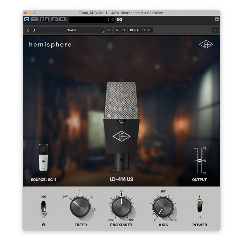 Universal Audio SC-1(Hemisphere マイク・モデリング対応コンデンサー