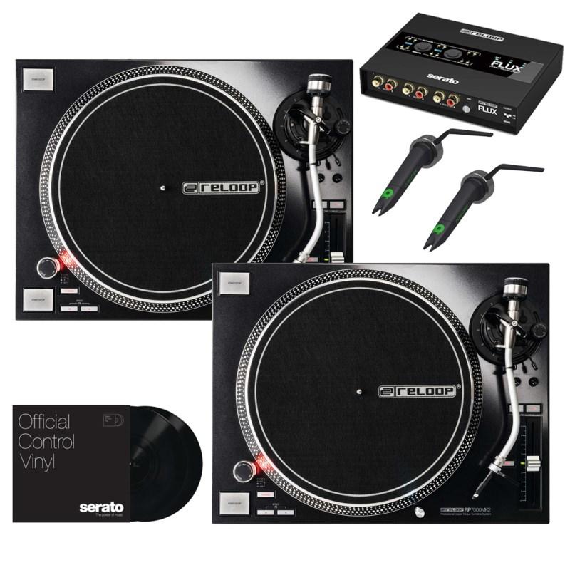 reloop RP-7000MK2 + FLUX & カートリッジ ヴァイナル SET (リループ