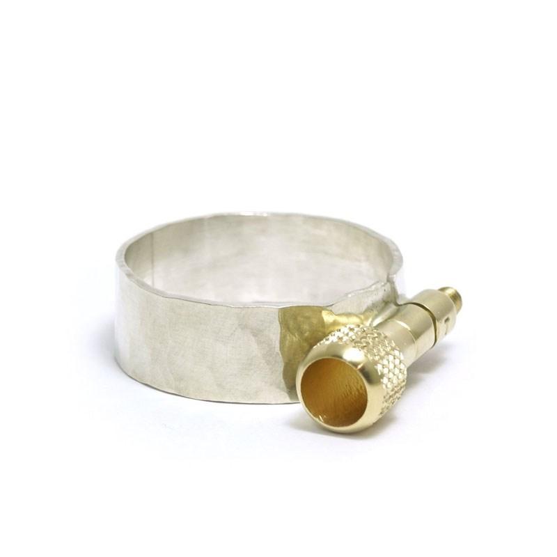 ゴッツ アルトサックス/Jazz Metal用リガチャー Solid Silver 【ボナード】 Ligature