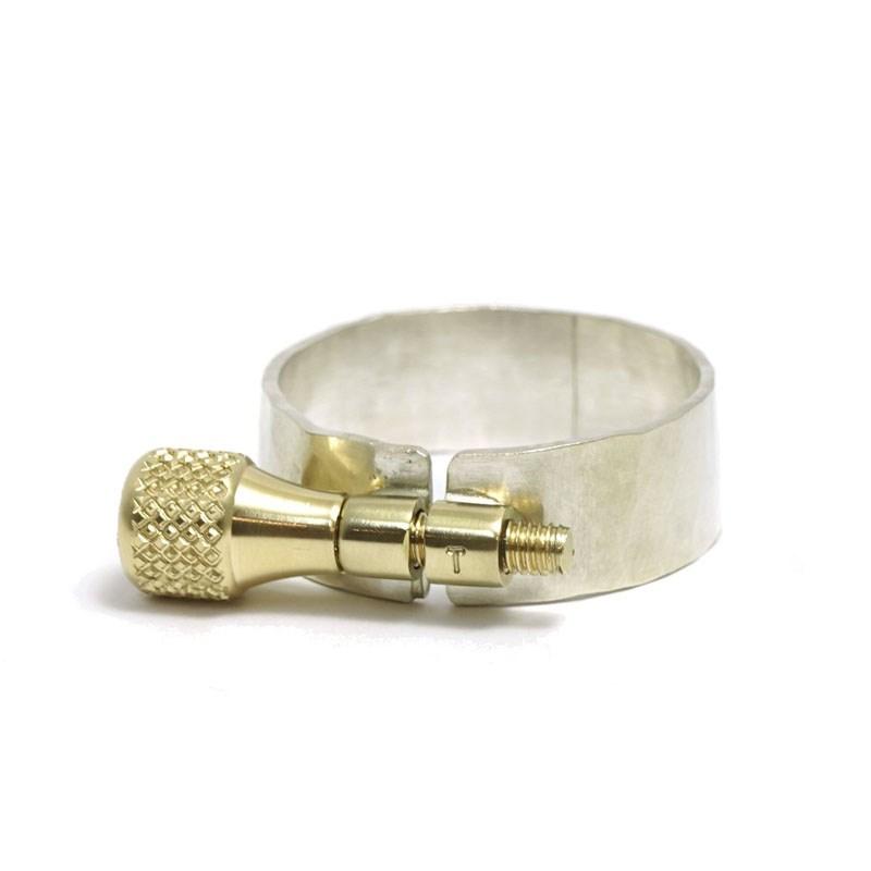 ゴッツ アルトサックス/Jazz Metal用リガチャー Solid Silver 【ボナード】 Ligature