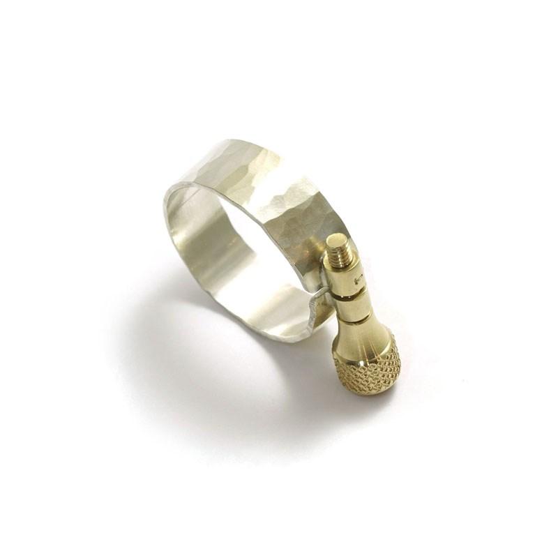 ゴッツ アルトサックス/Jazz Metal用リガチャー Solid Silver 【ボナード】 Ligature
