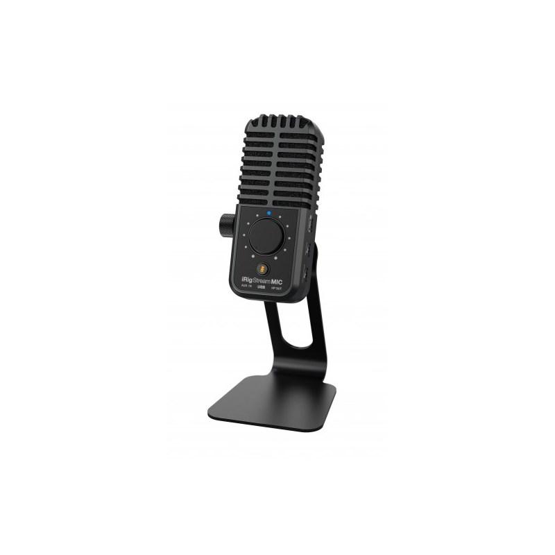 iRig Stream Mic USB デスクトップマイク IK Multimedia IK Multimedia iRig Stream Mic USB : 渋谷イケベ楽器村