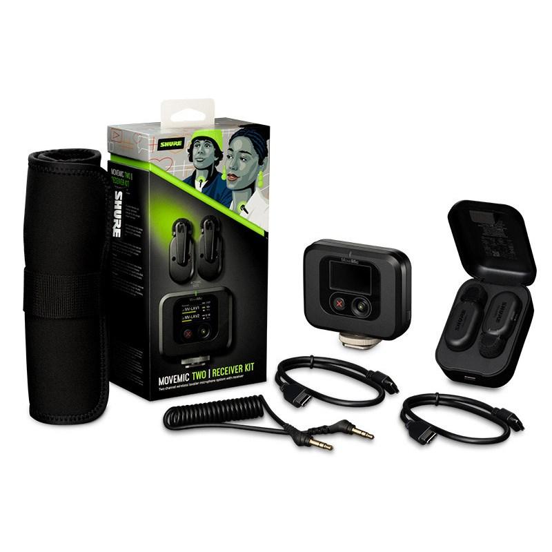 配信機器・PA機器・レコーディング機器 Shure MoveMic Two Receiver Kit SHURE（シュア） SHURE MOVEMIC TWO RECEIVER KIT(受信機キット)(MV