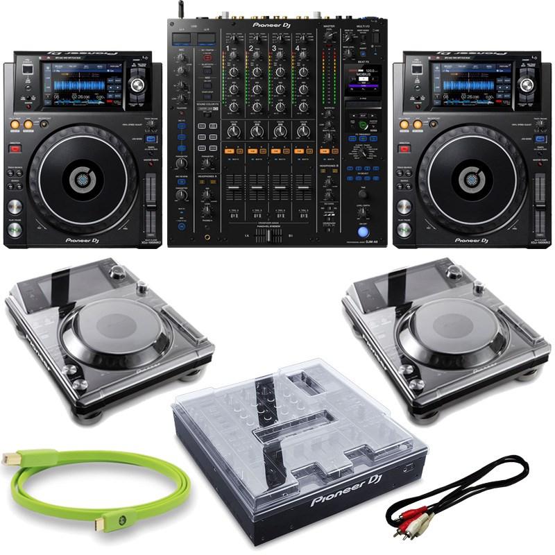 Pioneer DJ XDJ-1000MK2 ケース付き Pioneer DJ Pioneer DJ XDJ-1000MK2 + DJM-A9 クラブスタイル8点SET