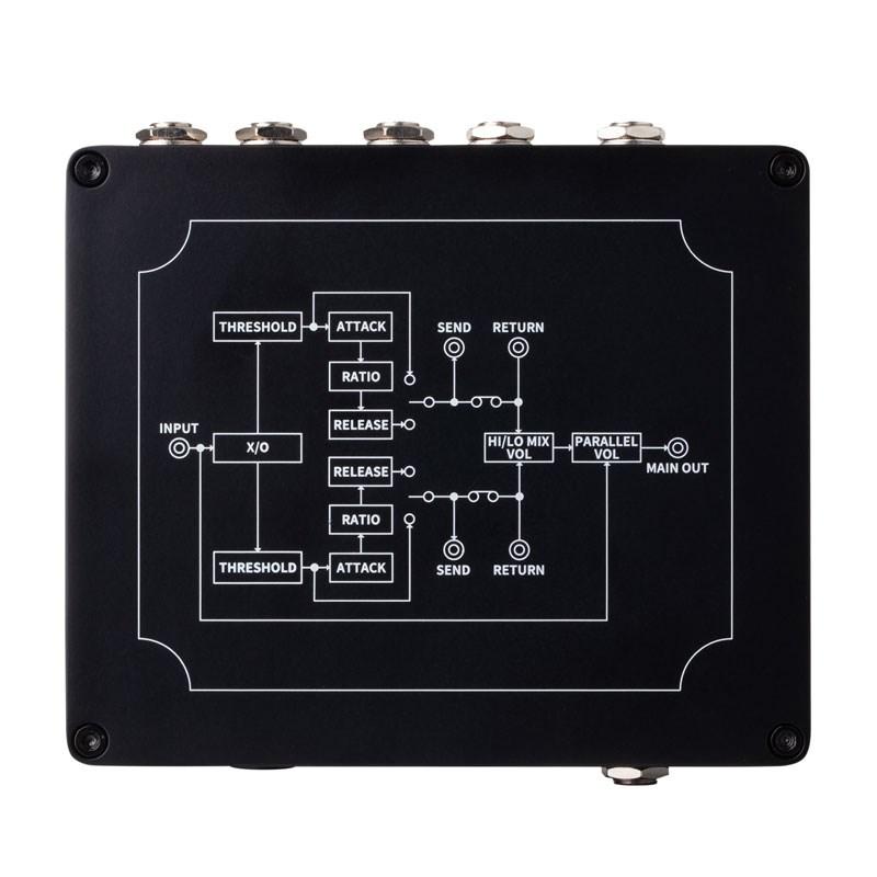 PJB X2C デュアルバンドベース用コンプレッサー Phil Jones Bass X2C Dual Band Compressor Crossover ベース用 多機能