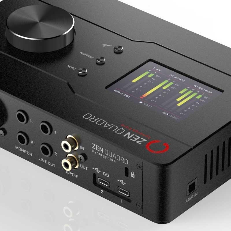 Antelope Audio Zen Quadro Synergy Core (アンテロープオーディオ)(Dual USB-C対応オーディオインターフェイス)の画像