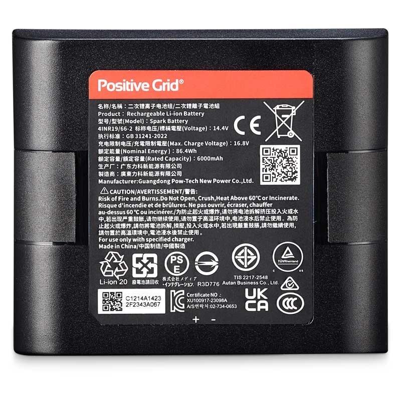 Positive Grid Spark LIVE 【Spark Battery + Spark Control X 仕かける】（積極的 積極的 グリッド