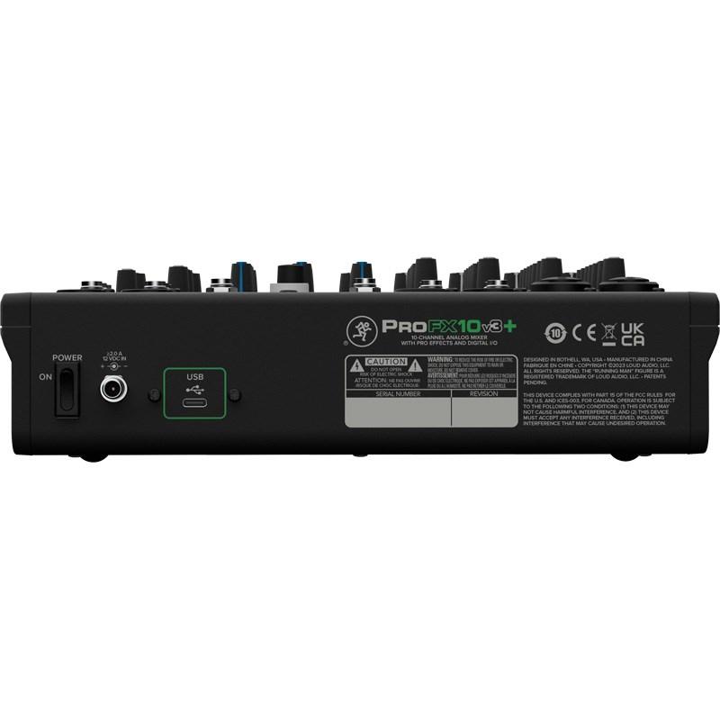 MACKIE ProFX10v3+ 【USB-C端子内蔵 10チャンネルアナログミキサー