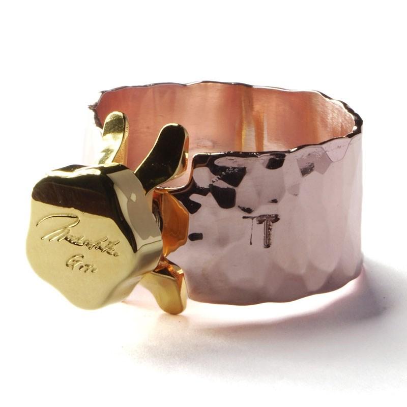 Gottsu ゴッツ テナーサックス/メタル用 Copper Signature Ligature【夏のボーナスセール】_1