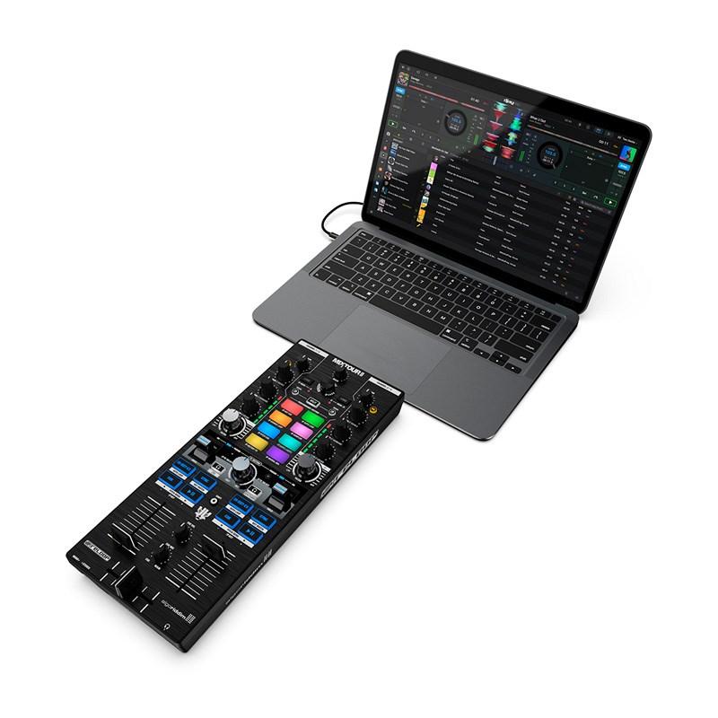 Reloop mixtour 2チャンネルDJコントローラー デッキセーバー付 【公式