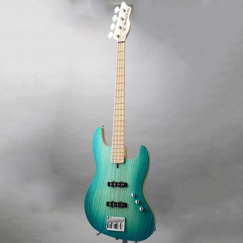 SAITO Guitars S-420b Ash (Turquoise/M)_1